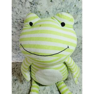 Poetic Plush “ Hope “ Lullaby Collection Green Striped Frog Bella Turna 18” SPOT